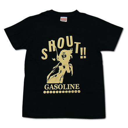 SHOUT!! クリーム／GASOLINE (ガソリン)【国内バンドTシャツ】