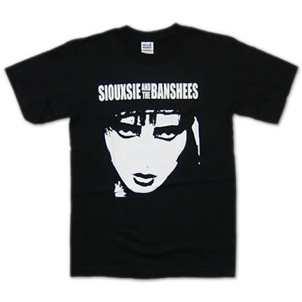 face (フェイス)／Siouxsie ＆ The Banshees (スージー アンド ザ バンシーズ)【海外バンドTシャツ】｜最新アーティストの紹介＆音源・アーティストグッズ等個性的な音楽関連商品の通販