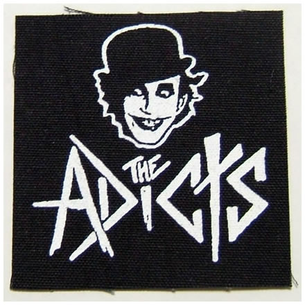 Monkey (モンキー) 布パッチ／ADICTS (アディクツ)【バンドグッズ（布パッチ/ワッペン）】