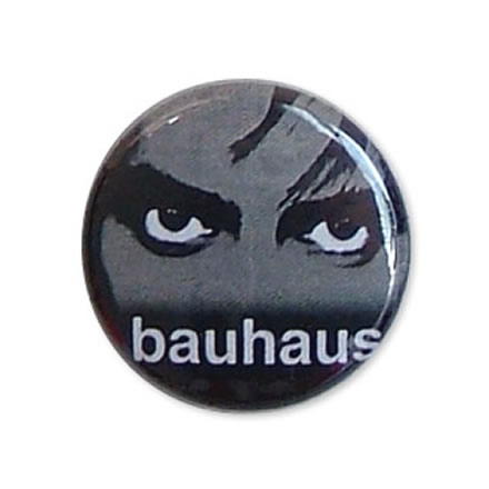 face (フェイス) 缶バッジ 25mm／BAUHAUS (バウハウス)【バンドグッズ（バッジ/ピン）】