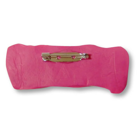 ロゴ ピンク×イエロー 樹脂製バッジ／GORGONS (ゴルゴーンズ)【バンドグッズ（バッジ/ピン）】｜最新アーティストの紹介＆音源・アーティストグッズ等個性的な音楽関連商品の通販