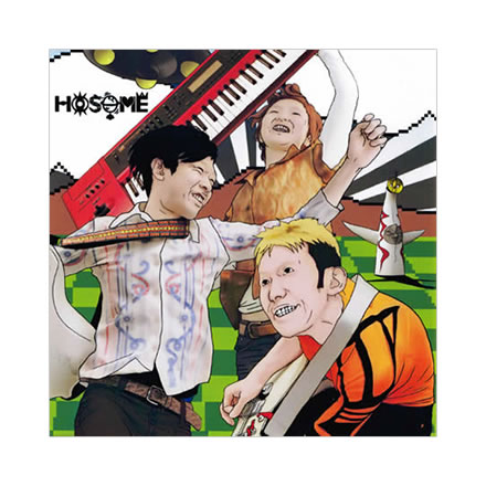 アニメステッカー／HOSOME (ホソメ)【バンドグッズ（その他）】