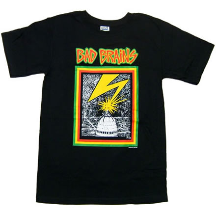 Capitol Black (キャピタル ブラック)／BAD BRAINS (バッド ブレインズ)【海外バンドTシャツ】