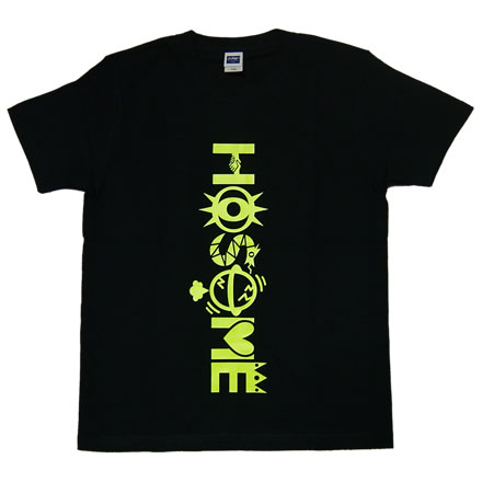 ロゴ イエロー／HOSOME (ホソメ)【国内バンドTシャツ】