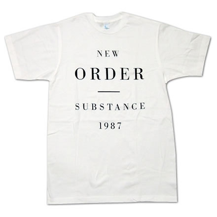 substance 1987 (サブスタンス 1987)／NEW ORDER (ニュー オーダー)【海外バンドTシャツ】｜最新アーティストの紹介＆音源・アーティストグッズ等個性的な音楽関連商品の通販