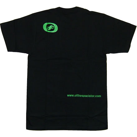 ロゴ ブラック×グリーンプリント／OF THE SPACISTOR (オブ ザ スペイシスター)【国内バンドTシャツ】｜最新アーティストの紹介＆音源・アーティストグッズ等個性的な音楽関連商品の通販