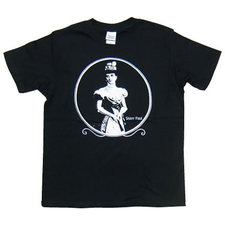 2012 ブラック（アイボリープリント）／Sister Paul (シスターポール)【国内バンドTシャツ】