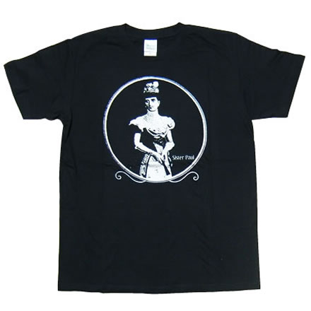 2012 ブラック（シルバープリント）／Sister Paul (シスターポール)【国内バンドTシャツ】