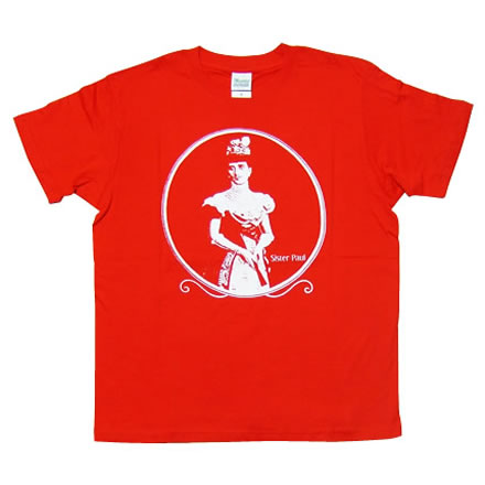 2012 レッド（アイボリープリント）／Sister Paul (シスターポール)【国内バンドTシャツ】