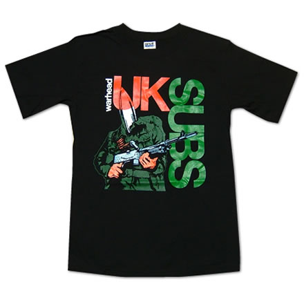 warhead (ウォー ヘッド)／UK SUBS (ユーケー サブス)【海外バンドTシャツ】