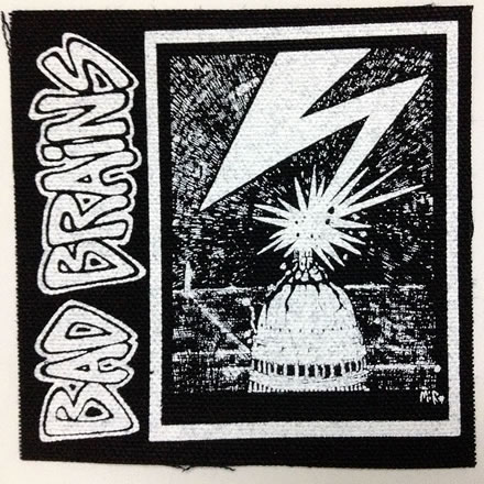 Capitol (キャピタル) 布パッチ／BAD BRAINS (バッド ブレインズ)【バンドグッズ（布パッチ/ワッペン）】