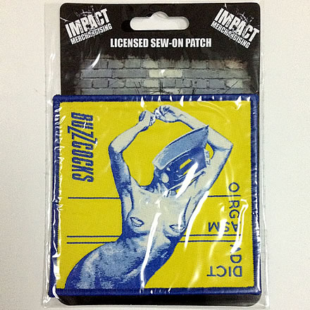 Orgasm Addict Woven Patch  (オーガズム アディクト ウーヴェン パッチ) ワッペン／BUZZCOCKS (バズコックス)【バンドグッズ（布パッチ/ワッペン）】